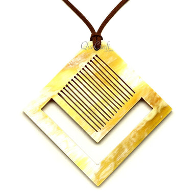 Horn Pendant #12237 - HORN JEWELRY