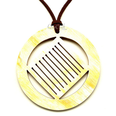 Horn Pendant #12239 - HORN JEWELRY
