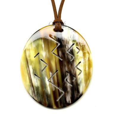 Horn Pendant #12322 - HORN JEWELRY