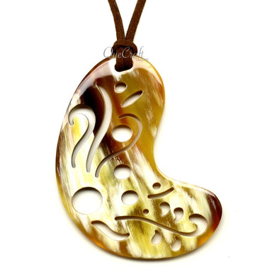 Horn Pendant #12323 - HORN JEWELRY