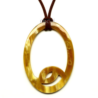 Horn Pendant #12337 - HORN JEWELRY