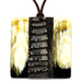 Horn & Leather Pendant #12472 - HORN JEWELRY