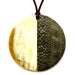 Horn & Leather Pendant #12514 - HORN JEWELRY