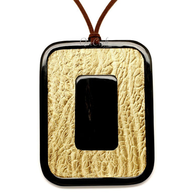 Horn Pendant #12637 - HORN JEWELRY