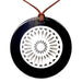 Horn & Lacquer Pendant #12697 - HORN JEWELRY