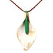 Horn & Lacquer Pendant #12708 - HORN JEWELRY
