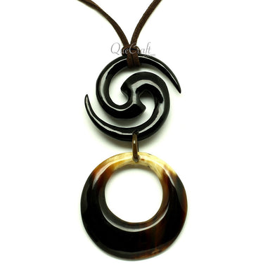 Horn Pendant #12858 - HORN JEWELRY
