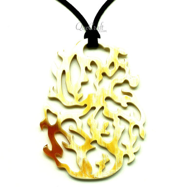 Horn Pendant #12887 - HORN JEWELRY