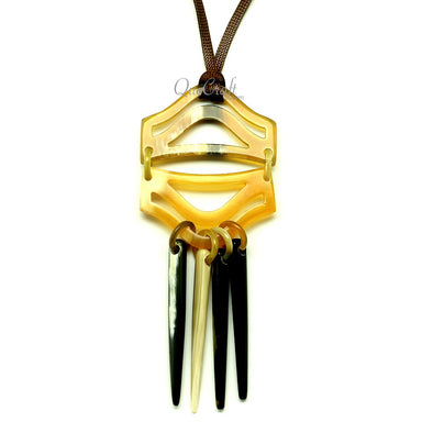 Horn Pendant #12946 - HORN JEWELRY