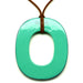 Horn & Lacquer Pendant #13218 - HORN JEWELRY