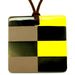 Horn & Lacquer Pendant #13225 - HORN JEWELRY