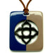 Horn & Lacquer Pendant #13231 - HORN JEWELRY