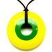 Horn & Lacquer Pendant #13432 - HORN JEWELRY