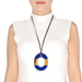 Horn & Lacquer Pendant #13497 - HORN JEWELRY