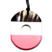 Horn & Lacquer Pendant #13502 - HORN JEWELRY