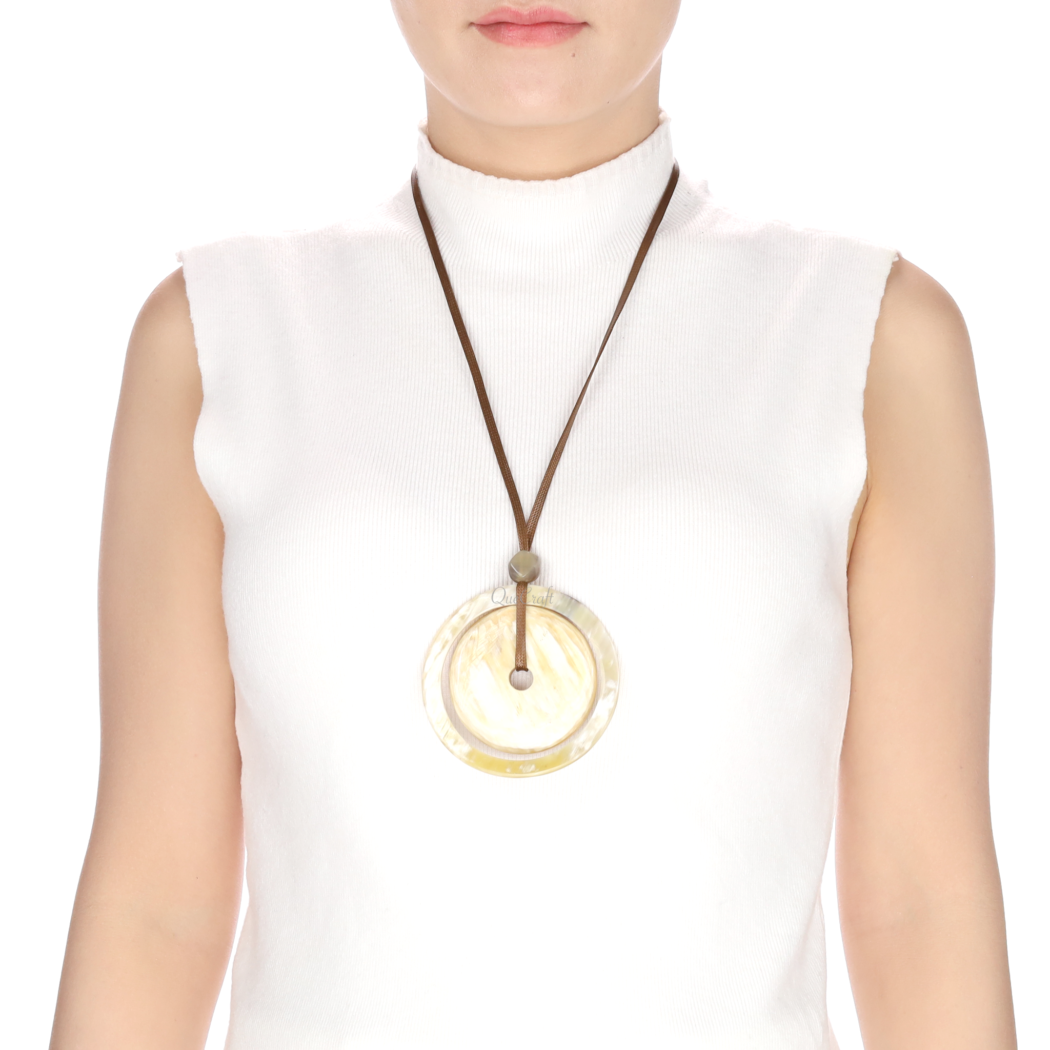Horn Pendant #13575 - HORN JEWELRY