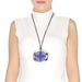 Horn & Lacquer Pendant #13579 - HORN JEWELRY
