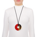 Horn & Lacquer Pendant #13687 - HORN JEWELRY