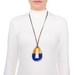 Horn & Lacquer Pendant #13703 - HORN JEWELRY