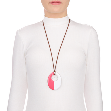 Horn & Lacquer Pendant #13718 - HORN JEWELRY