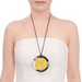Horn & Lacquer Pendant #13908 - HORN JEWELRY