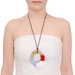 Horn & Lacquer Pendant #13911 - HORN JEWELRY