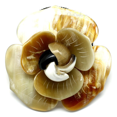 Horn Ponytail Holder #10726 - HORN JEWELRY