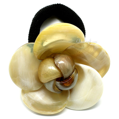 Horn Ponytail Holder #11257 - HORN JEWELRY