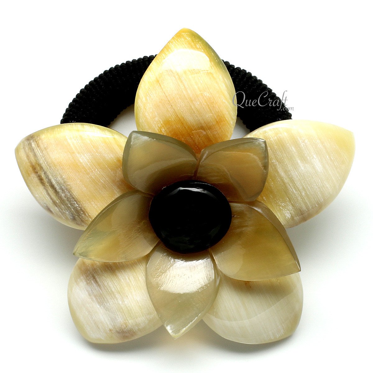 Horn Ponytail Holder #11686 - HORN JEWELRY