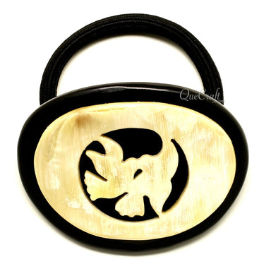 Horn Ponytail Holder #12275 - HORN JEWELRY