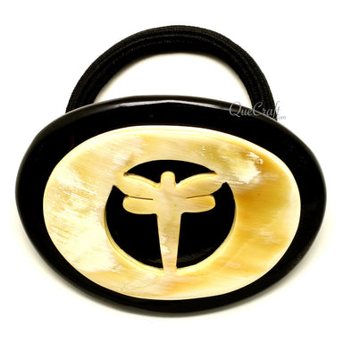 Horn Ponytail Holder #12276 - HORN JEWELRY
