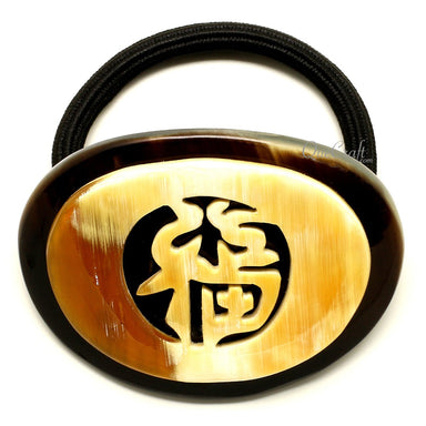 Horn Ponytail Holder #12277 - HORN JEWELRY