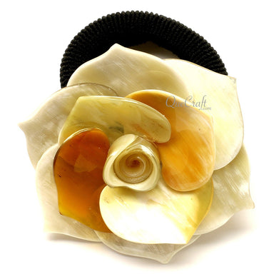 Horn Ponytail Holder #12648 - HORN JEWELRY