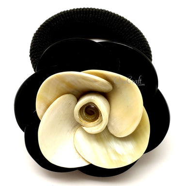 Horn Ponytail Holder #12649 - HORN JEWELRY