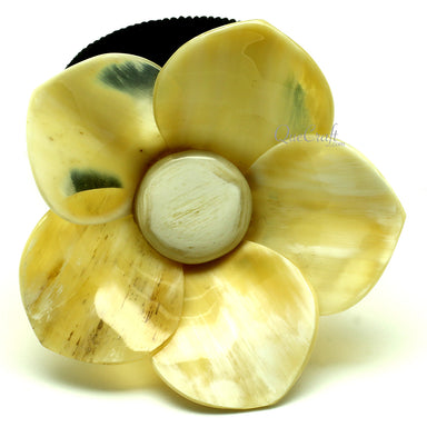 Horn Ponytail Holder #12879 - HORN JEWELRY