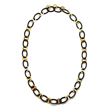 Horn Chain Necklace #4535 - HORN JEWELRY