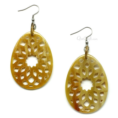 Horn Earrings #10309 - HORN JEWELRY
