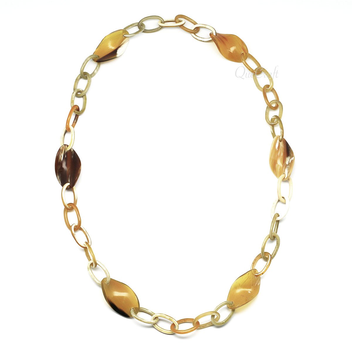 Horn Chain Necklace #4189 - HORN JEWELRY