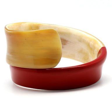 Horn & Lacquer Bangle Bracelet #10243 - HORN JEWELRY
