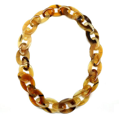 Horn Chain Necklace #9692 - HORN JEWELRY