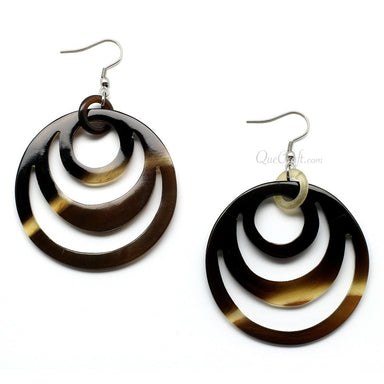 Horn Earrings #10034 - HORN JEWELRY