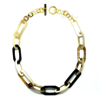 Horn Chain Necklace #11616 - HORN JEWELRY