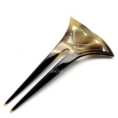 Horn Hair Pin #10525 - HORN JEWELRY