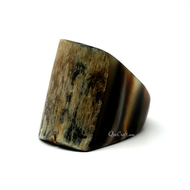 Horn Ring #10373 - HORN JEWELRY