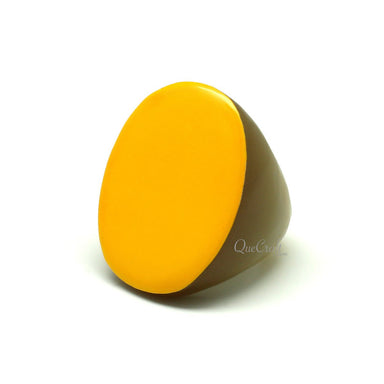 Horn & Lacquer Ring #12178 - HORN JEWELRY