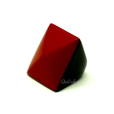 Horn & Lacquer Ring #13298 - HORN JEWELRY