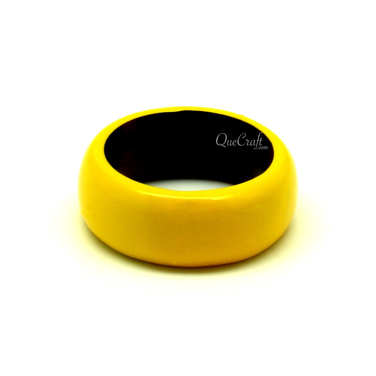 Horn & Lacquer Ring #13302 - HORN JEWELRY