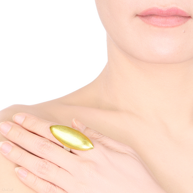 Horn & Lacquer Ring #13807 - HORN JEWELRY