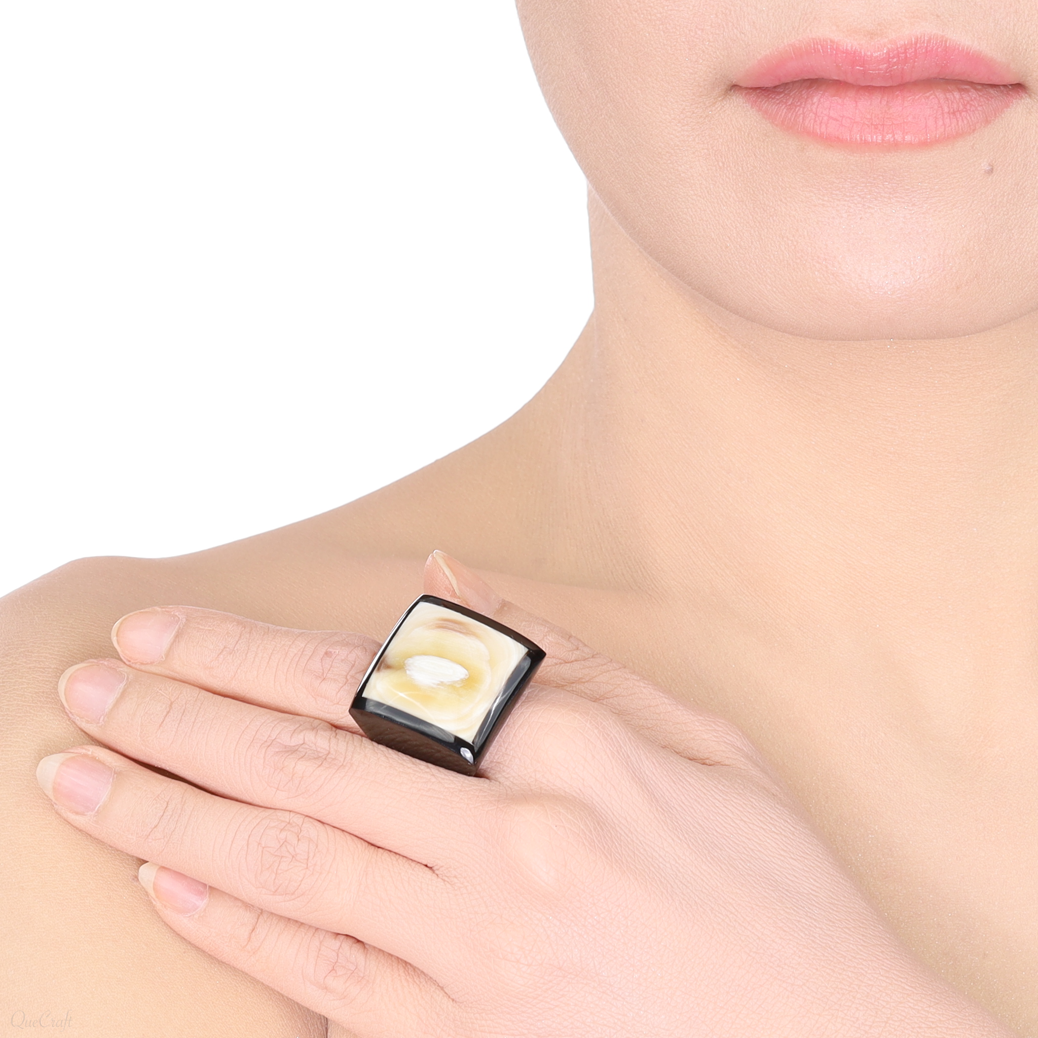 Horn Ring #13902 - HORN JEWELRY