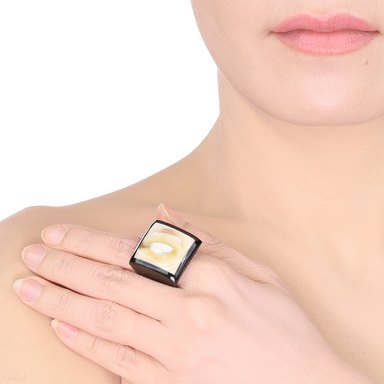 Horn Ring #13902 - HORN JEWELRY